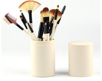 12pcs Makeup Brush Set Blush Eyeshadow Eyelash
