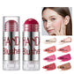 Cheek Blusher Shimmer Blush Stick Face Makeup