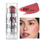 Cheek Blusher Shimmer Blush Stick Face Makeup