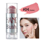 Cheek Blusher Shimmer Blush Stick Face Makeup